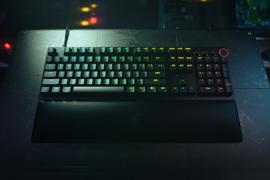 EAN 8886419348603 - Razer Huntsman V2 teclado Juego USB QWERTZ Alemán Negro imagen 3