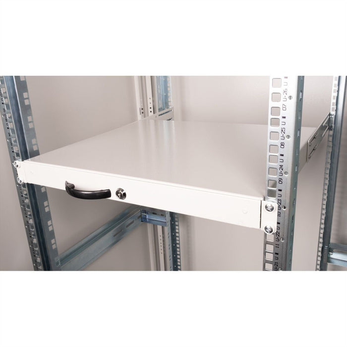 Roline 19-Zoll Tastatureinschub 1 He, 400 T Abschliebar Grau