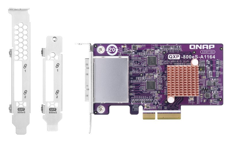 EAN 4713213517765 - QNAP QXP-800ES-A1164 tarjeta y adaptador de interfaz Interno Mini-SAS imagen 1