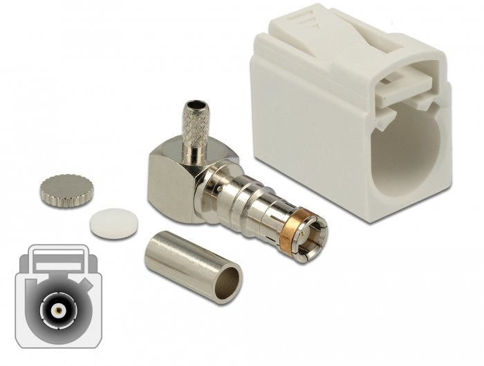 Delock 89714 Fakra B Hembra A 90° Para Prensar