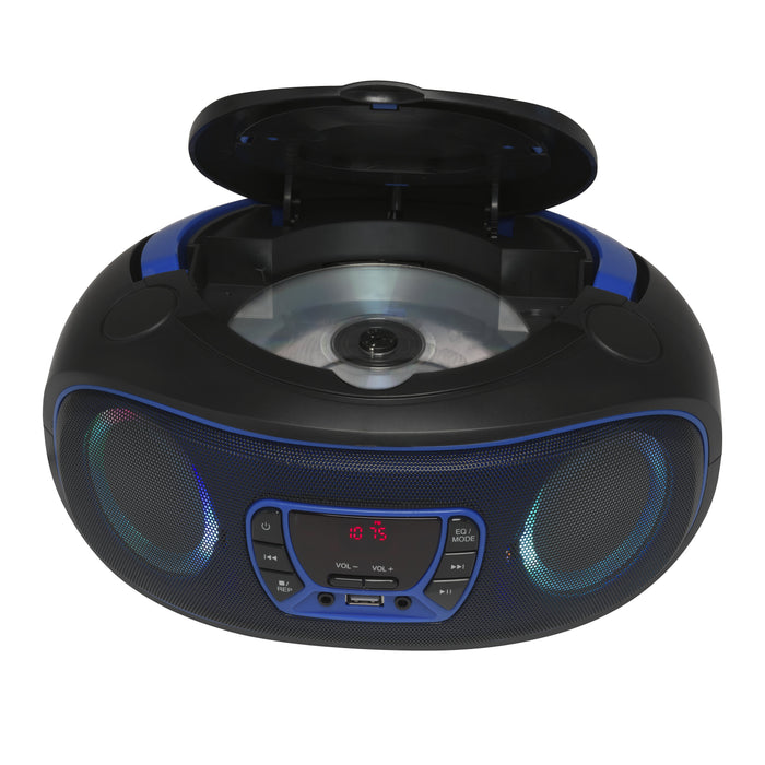 EAN 5706751040702 - Denver TCL-212BT BLUE Negro, Azul Reproductor de CD portátil imagen 3