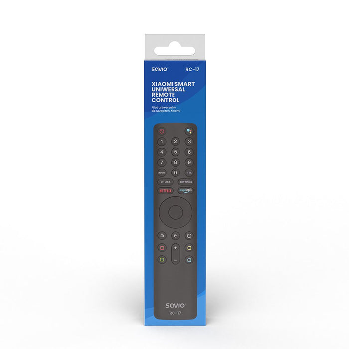EAN 5901986048633 - Savio SAVPILOTRC17 XIAOMI mando a distancia IR/Bluetooth TV Botones imagen 2