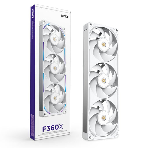 EAN 5056547206684 - NZXT F360X Carcasa del ordenador Ventilador 12 cm Blanco 1 pieza(s) imagen 2