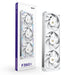 EAN 5056547206684 - NZXT F360X Carcasa del ordenador Ventilador 12 cm Blanco 1 pieza(s) imagen 2
