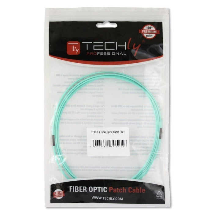 Intellinet Optic Patch Cable Lc-Lc Duplex 5m 50 125 Om3 Multimode