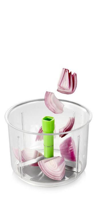 EAN 8595028493344 - Tescoma 643874 picadora manual de alimentos Verde, Transparente, Blanco imagen 3