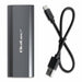EAN 5901878522715 - Qoltec 52271 caja para disco duro externo Caja externa para unidad de estado sólido (SSD) Gris M.2 imagen 7