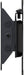 EAN 4754703000008 - Vision VFM-W1X1TV2 soporte para monitor 86,4 cm (34") Pared Negro imagen 3