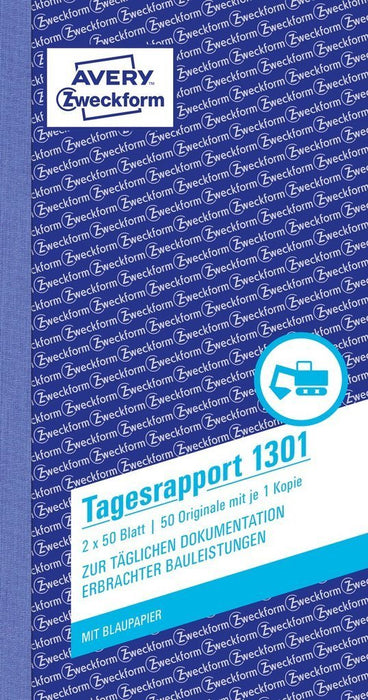 Avery Zweckform Tagesbericht - 50 Hoja - Kopie