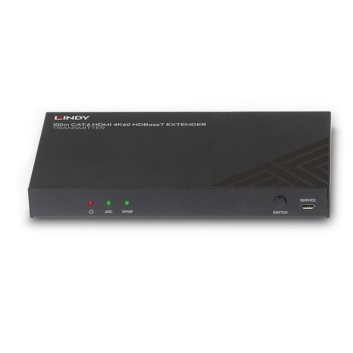 EAN 4002888383417 - Lindy 38341 extensor audio/video Transmisor de señales AV Negro imagen 3