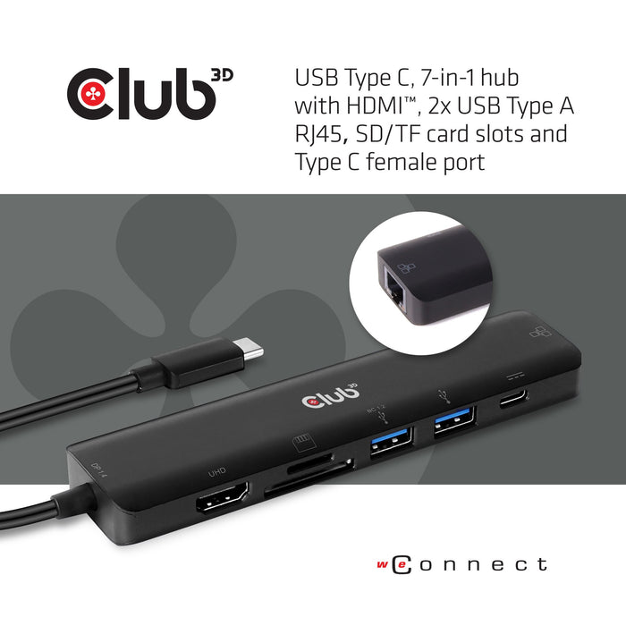 EAN 8719214471477 - CLUB3D CSV-1592 base para portátil y replicador de puertos Acoplamiento USB 3.2 Gen 1 (3.1 Gen 1) Type-C  imagen 3