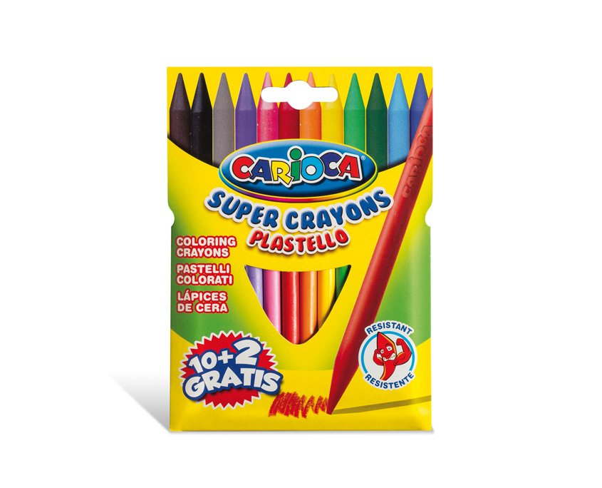 EAN 8421586300124 - Carioca Plastello Round 12 pieza(s) imagen 1