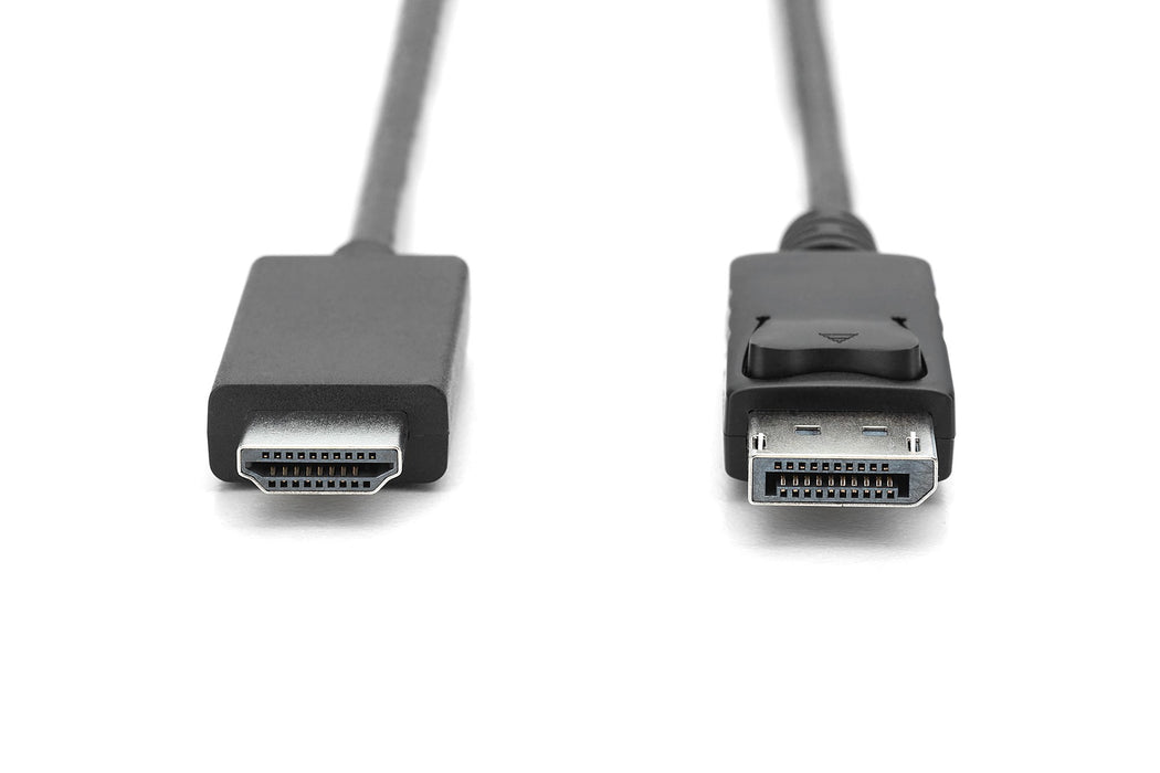 EAN 4016032438601 - Digitus AK-340303-030-S adaptador de cable de vídeo 3 m HDMI tipo A (Estándar) Negro imagen 2