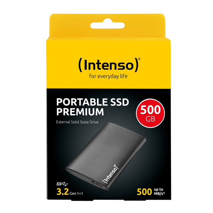 EAN 4034303034970 - Intenso 3823451 unidad externa de estado sólido 500 GB USB tipo A 3.2 Gen 1 (3.1 Gen 1) Negro imagen 2
