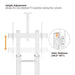 EAN 8059018362183 - Techly ICA-TR49W mueble y soporte para dispositivo multimedia Blanco Panel plano Carro multimedia imagen 10