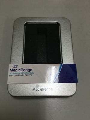 EAN 4260459613657 - MediaRange BOX901 caja de almacenaje Rectangular Aluminio, Plástico Plata imagen 1
