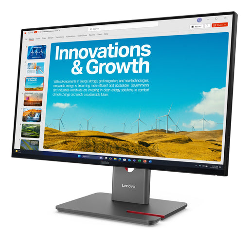 EAN 0198156544872 - Lenovo ThinkVision P24QD-40 pantalla para PC 60,5 cm (23.8") 2560 x 1440 Pixeles Quad HD LCD Negro imagen 2