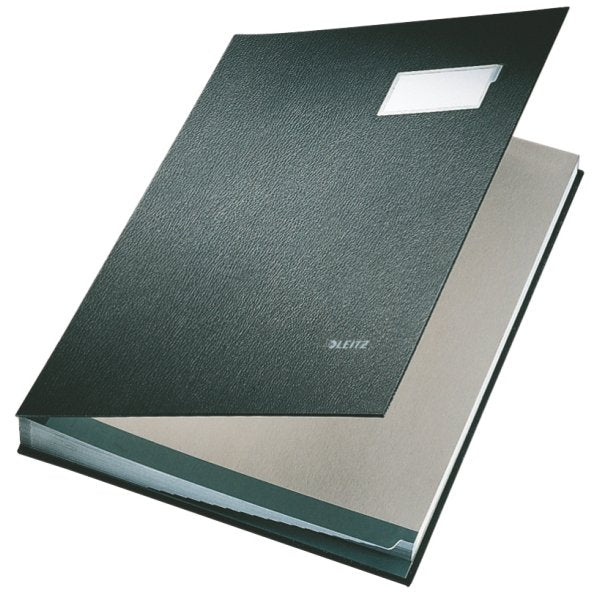 Leitz Unterschriftenmappe 5700 20 Compartimentos - Negro