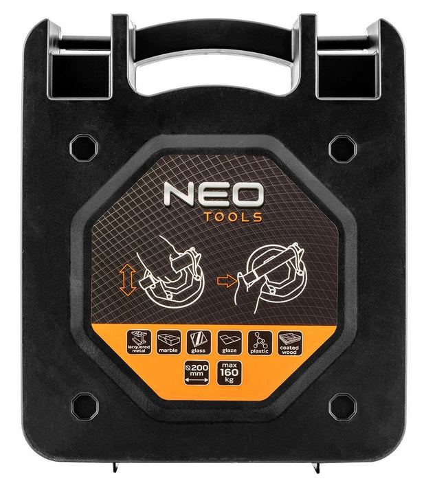 Ventosa De Vacío Con Bomba Neo Tools, Para Azulejos Y Vidrio, 160 Kg, En Maletín