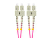 EAN 5901969433302 - Lanberg FO-SUSU-MD41-0010-VT Cable de fibra óptica e InfiniBand 1 m SC Violeta imagen 1