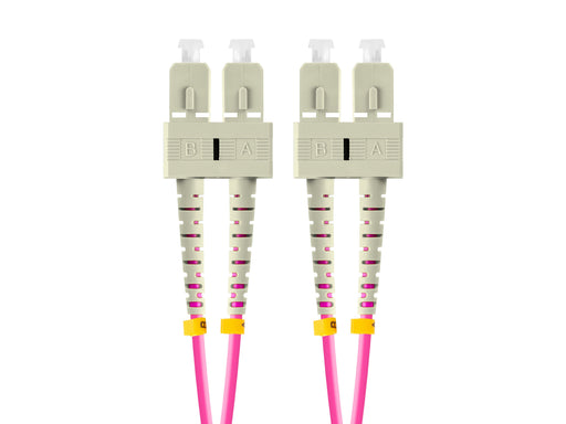 EAN 5901969433302 - Lanberg FO-SUSU-MD41-0010-VT Cable de fibra óptica e InfiniBand 1 m SC Violeta imagen 1