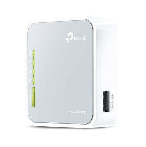EAN 5053313212887 - TP-Link TL-MR3020 router inalámbrico Ethernet rápido Banda única (2,4 GHz) Gris, Blanco imagen 1