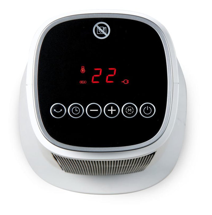 EAN 5411397135193 - Domo DO7347H calefactor eléctrico Interior Negro, Blanco 2000 W Ventilador tipo torre para el hogar imagen 5