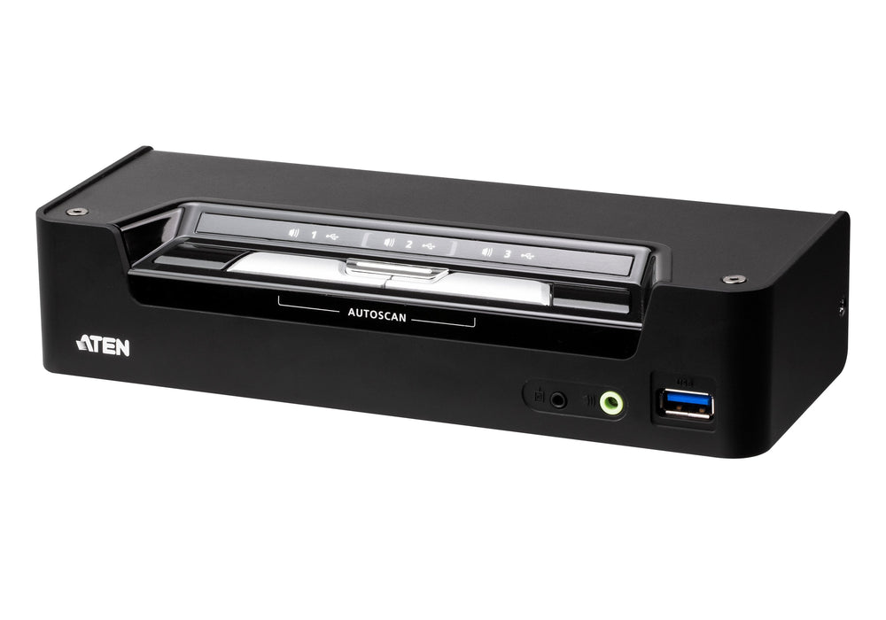 EAN 4710469340604 - ATEN CS1953-AT interruptor KVM Negro imagen 1