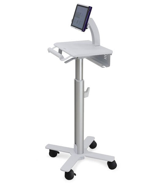 Ergotron Styleview Tablet-Wagen Sv10 Fuer Tablets Bis 30,5cm 12zoll Bis 38cm Hoehenverstellbar Fuer Sitzende Und Stehende Nutzung