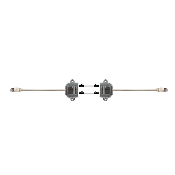 EAN 4052792003758 - LogiLink NP0044 divisor de red Metálico, Blanco imagen 4