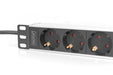 EAN 4016032474777 - Digitus DN-95418 unidad de distribución de energía (PDU) 4 salidas AC 0U/1U Negro imagen 3
