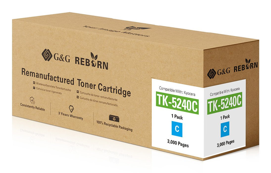 G&G Reborn-Toner Compatible Con Kyocera Tk-5240c