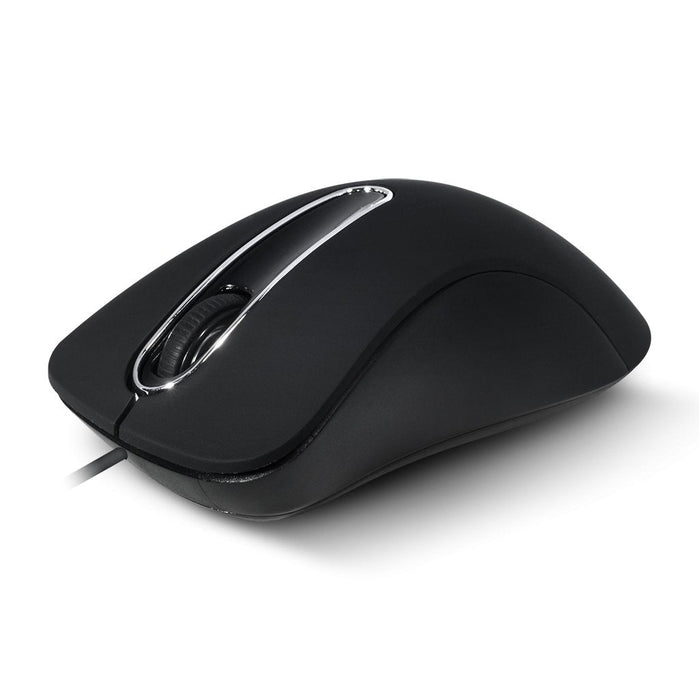 Ratón Con Cable Advance Shape 3d (Negro)
