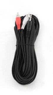 Gembird Cca-458-10m Audio Cable Jack 3.5mm M 2x Rca C" M 10m