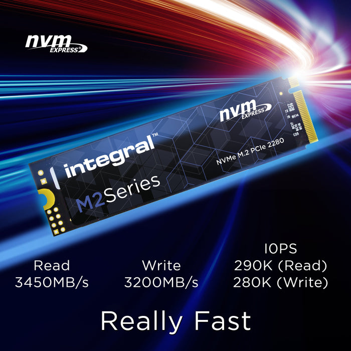 M.2 250gb Integral Series 2280 - Pcie 3.1 X4 (Nvme)