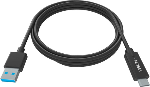 EAN 4911625000008 - Vision TC 2MUSBCA/BL cable USB USB 3.2 Gen 1 (3.1 Gen 1) 2 m USB A USB C Negro imagen 1