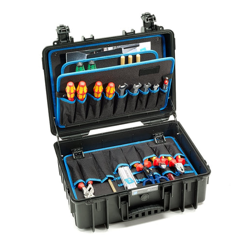 EAN 4031541703934 - B&W Cases JET 5000 Negro, Azul Polipropileno (PP) imagen 2
