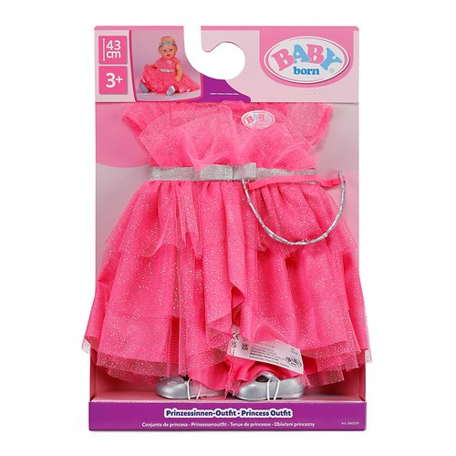 Zapf Creation Baby Born® Conjunto Princesa 43cm, Accesorios Para Muñecas 840559