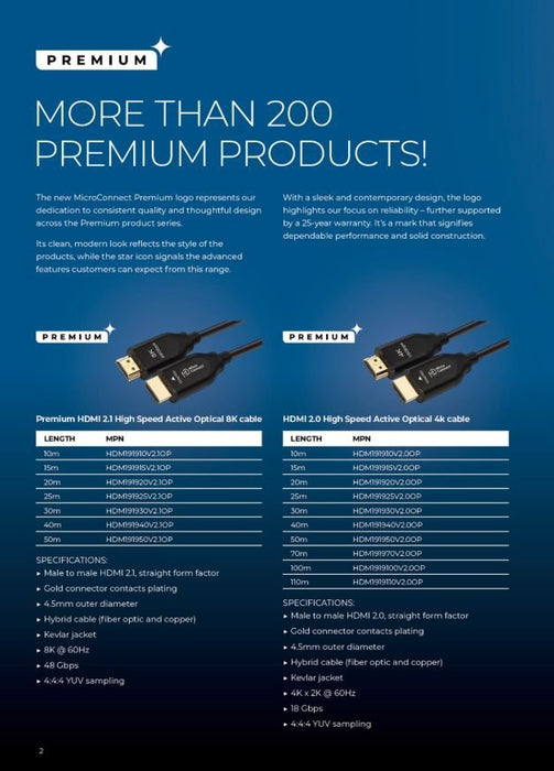 EAN 5715328142954 - Microconnect PRODUCT_LEAFLET_PREMIUM no categorizado imagen 2