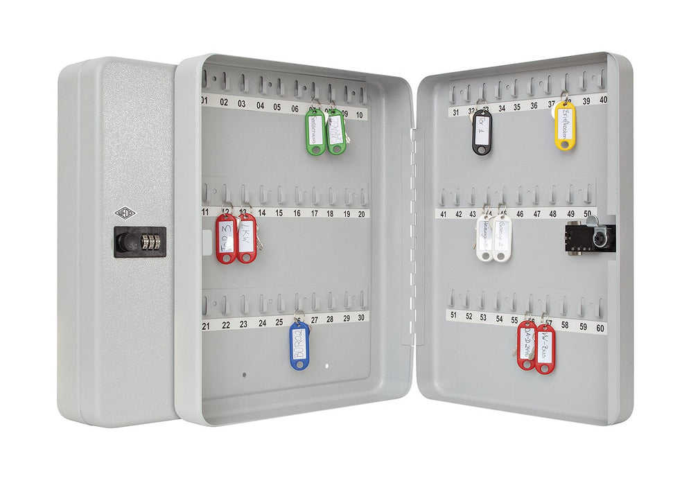 Wedo Caja Para Llaves Con 60 Candado De Combinación Gris Claro