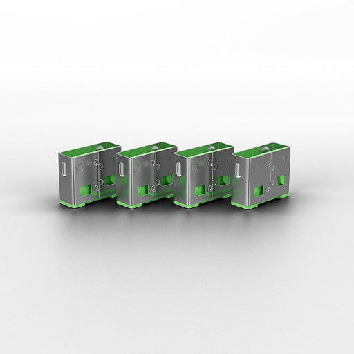 EAN 4002888404617 - Lindy 40461 bloqueador de puerto USB tipo A Verde Acrilonitrilo butadieno estireno (ABS) 10 pieza(s) imagen 2