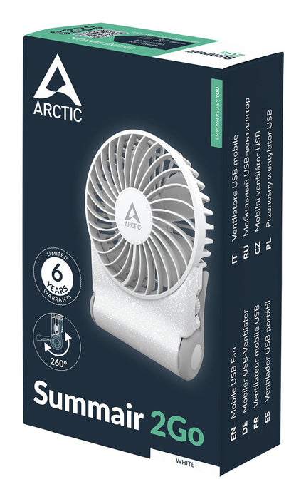 Fan Arctic Summair 2go (White)