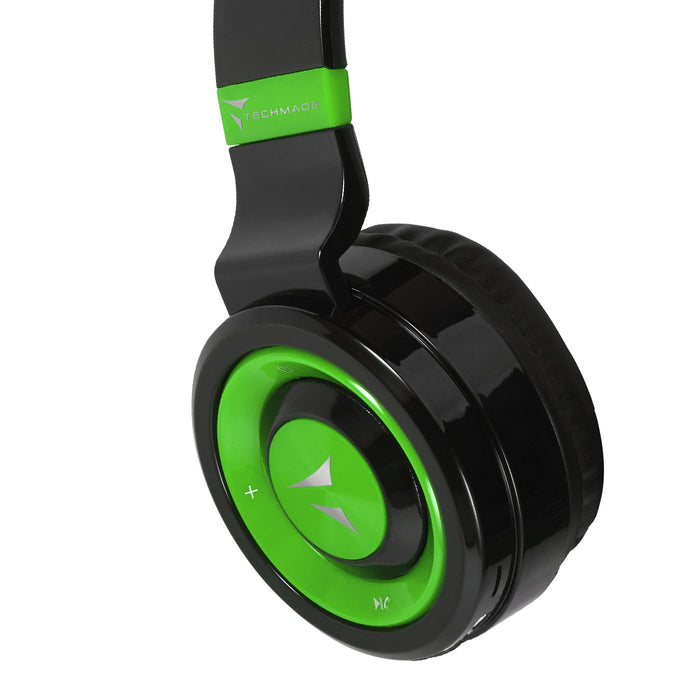 EAN 8099990144674 - Techmade TM-046-GR auricular y casco Auriculares Inalámbrico y alámbrico Diadema Música MicroUSB Bluetoot imagen 2