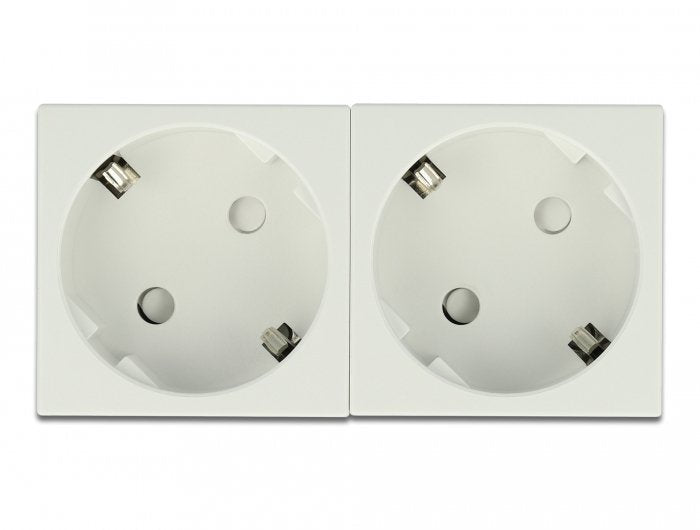 Delock Easy 45 Toma De Contacto De Protección 2 Vías Disposición De 45 ° 45 X 45 Mm 5 Piezas
