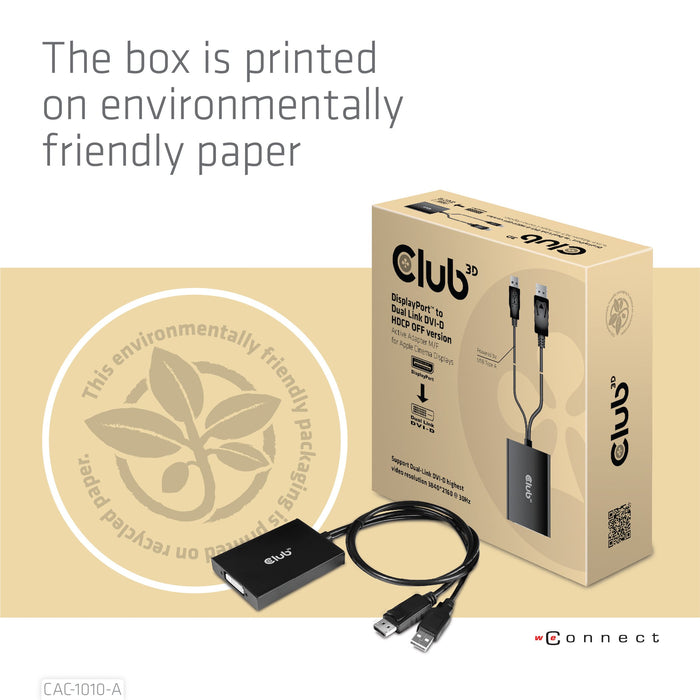 EAN 8719214471705 - CLUB3D CAC-1010-A adaptador de cable de vídeo 0,6 m DisplayPort DVI-D + USB Negro imagen 11