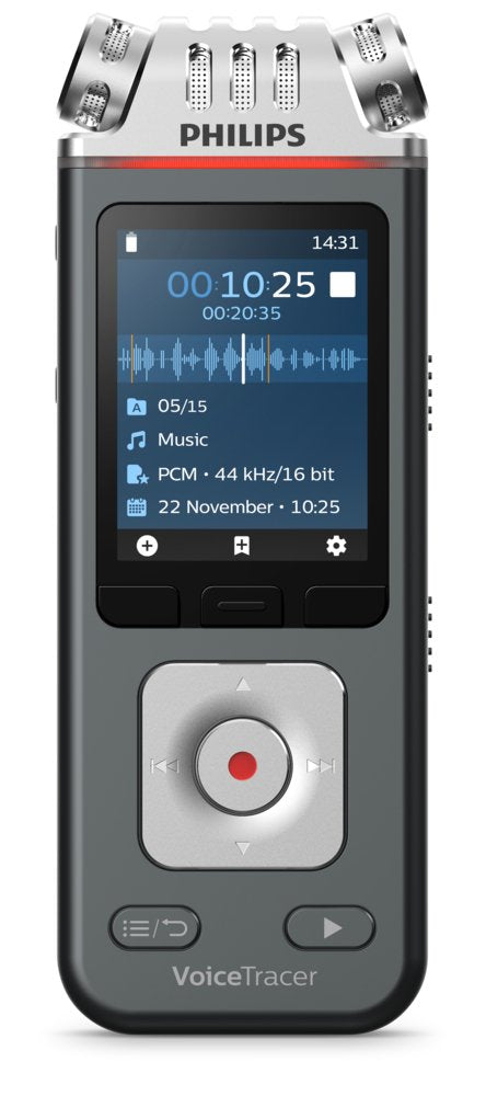 EAN 0855971006915 - Philips VoiceTracer Negro, Gris imagen 1