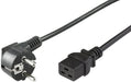 EAN 5706998900302 - Microconnect PE0771903 cable de transmisión Negro 3 m CEE7/7 C19 acoplador imagen 1