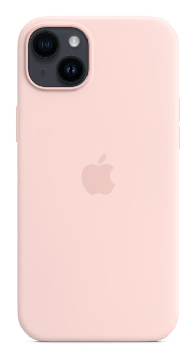 Funda De Silicona Magsafe Para Iphone 14 Plus - Rosa Tiza