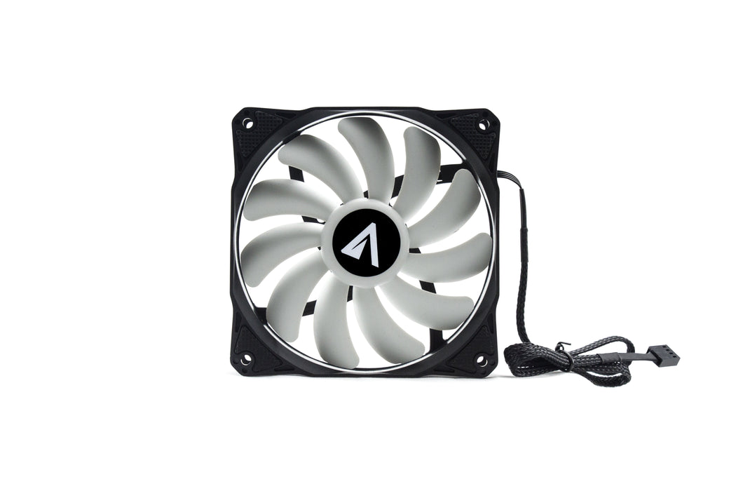 EAN 6940533542445 - ABYSM Breeze Carcasa del ordenador Ventilador 12 cm Negro, Blanco imagen 2