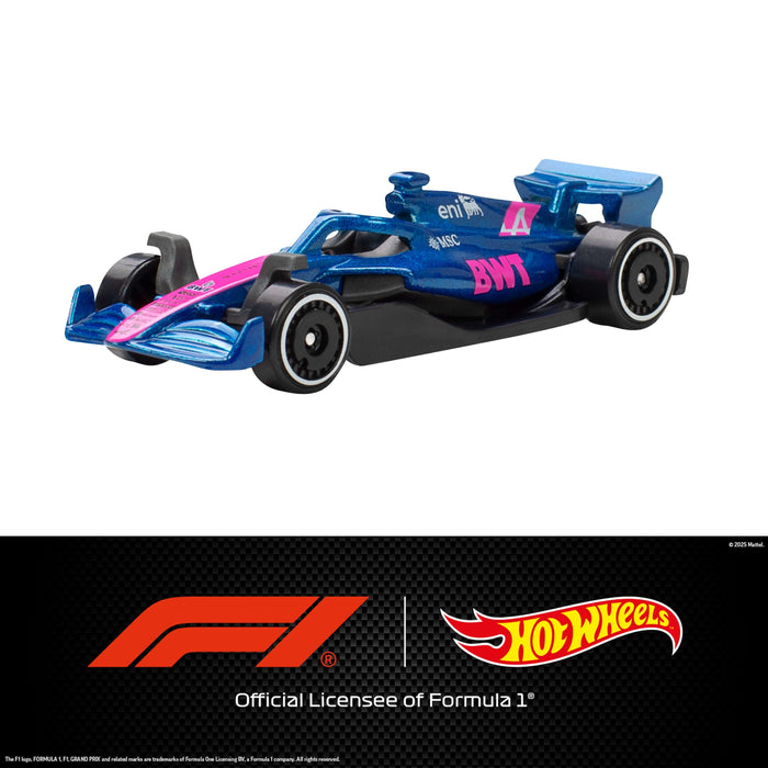Blister 5 Coches F1 Hot Wheels